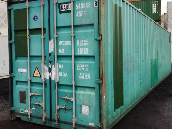 Gebrauchter 40-Fuß-High-Cube-Container 76,4 m³